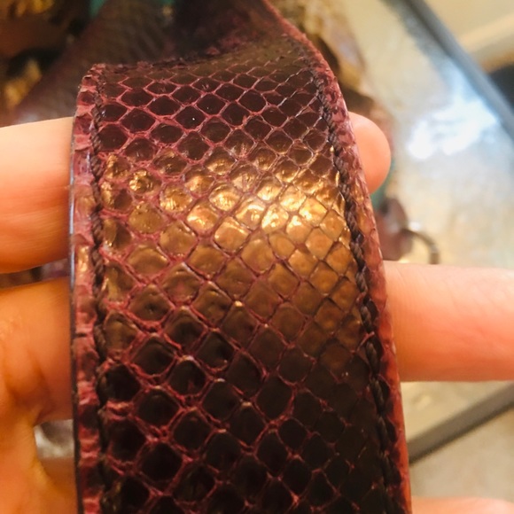 genuine  snake skin   Hand bag - Picture 8 of 15
